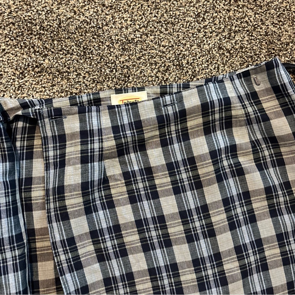 Talbots ~Plaid Wrap Mini Skirt Women’s Size 10 - Picture 6 of 8
